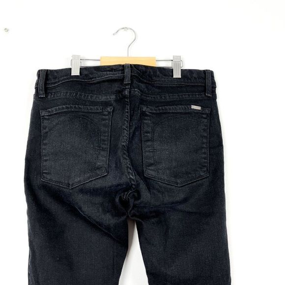Fidelity Belvedere Crop Black Skinny Jeans 29 - Picture 6 of 8